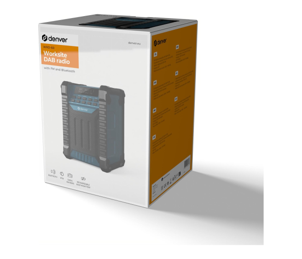 Denver Radio havy duty Denver WRD-60 FM i Bluetooth, IP54 - 1535073 - zdjęcie 5